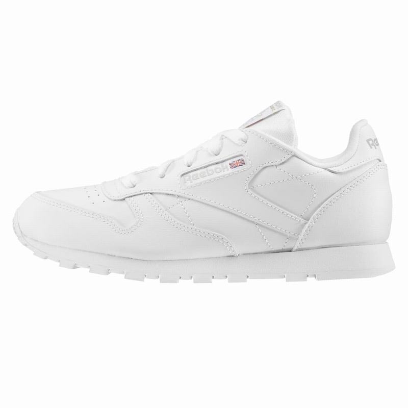 Reebok Classic Leather Tenisky Dievcenske - Biele ZJ4187BF